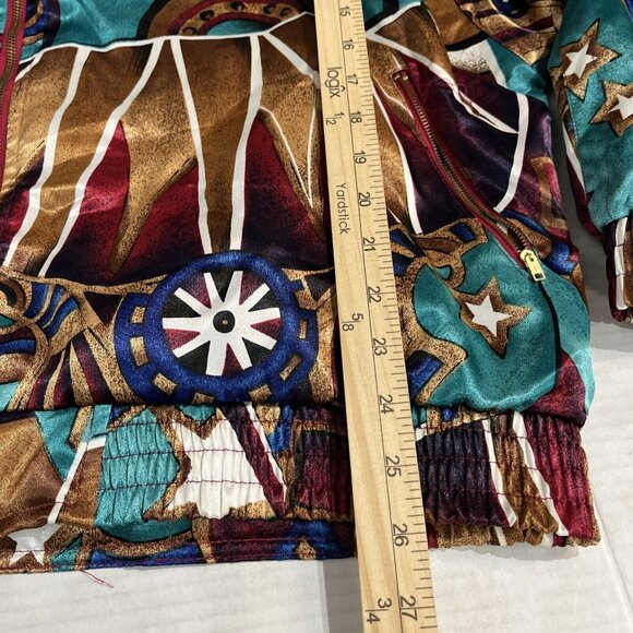 Vintage Bocoo XL Wind Breaker Track‎ Suit Full Zip Quilted Jacket Pants NOS 80s - Picture 3 of 16